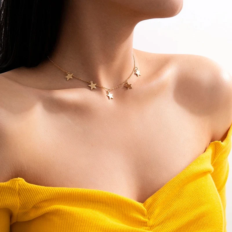 Collier Cinq Étoiles