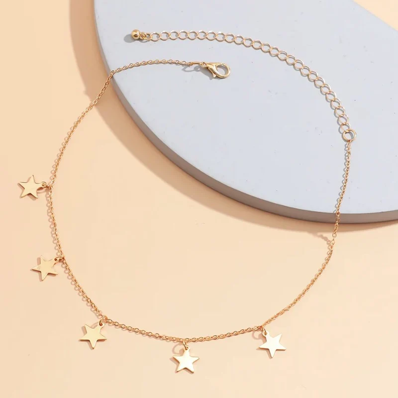 Collier Cinq Étoiles
