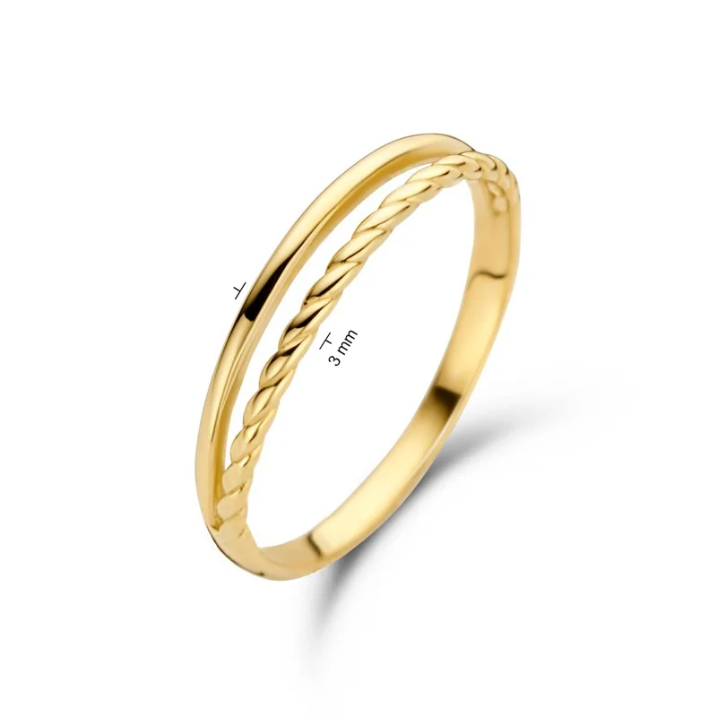 Jackie Gold Bague Or 14 carats JKR20.026.52