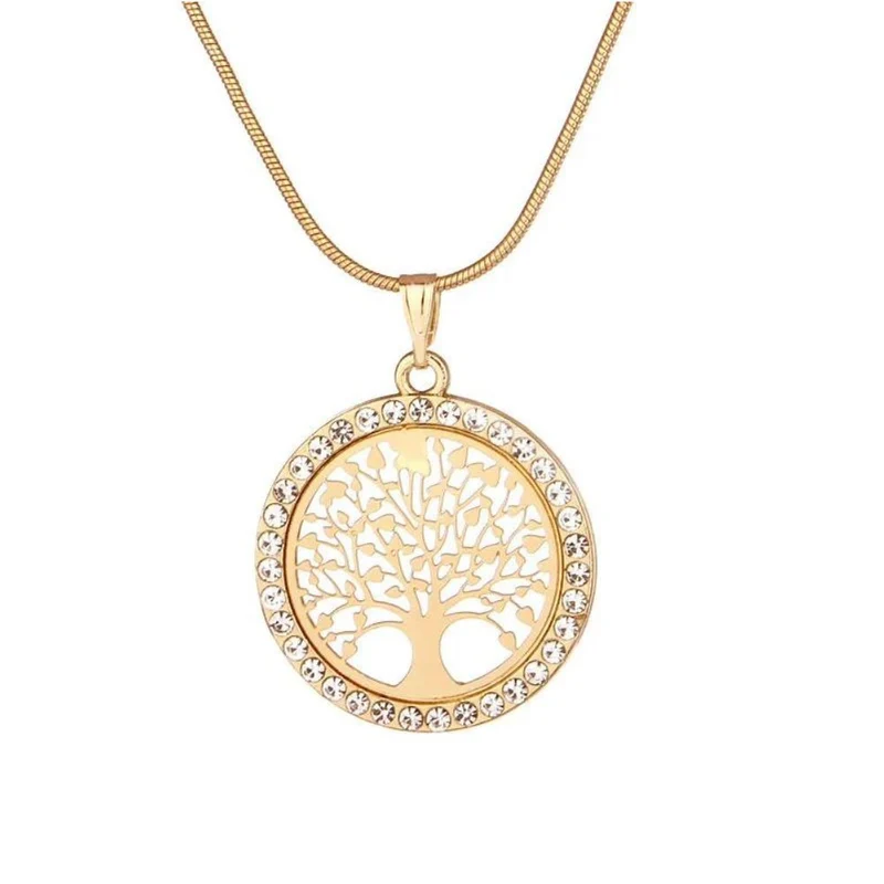 Collier Arbre de Vie Cerclé