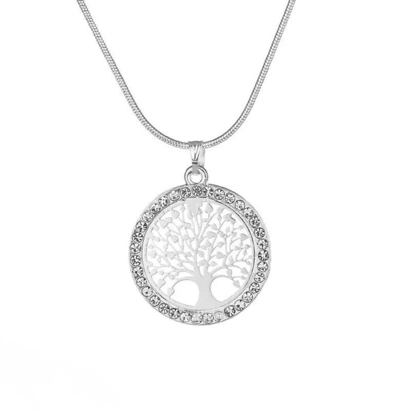 Collier Arbre de Vie Cerclé