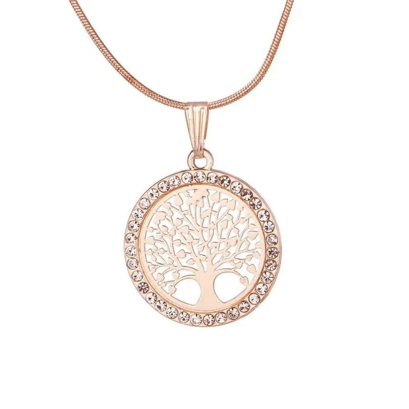Collier Arbre de Vie Cerclé