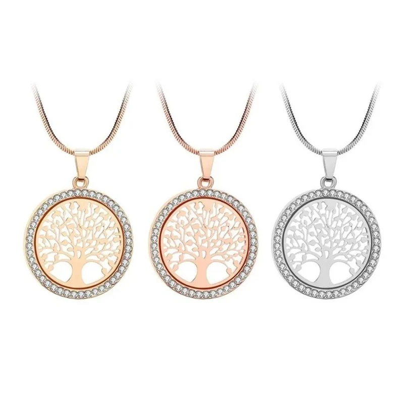 Collier Arbre de Vie Cerclé