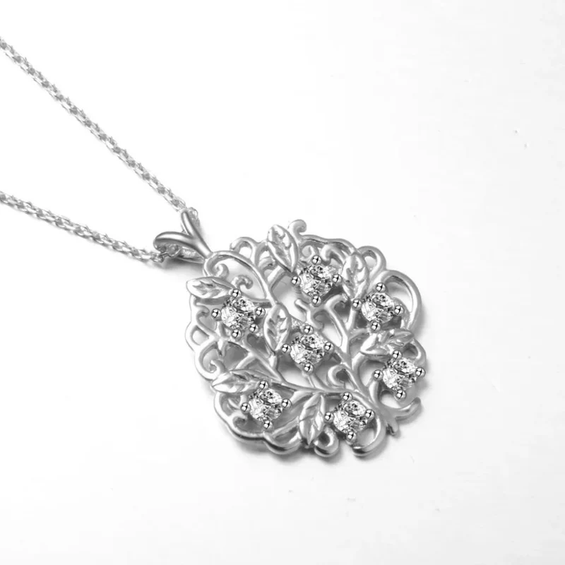 Collier Arbre de Vie et Pierre