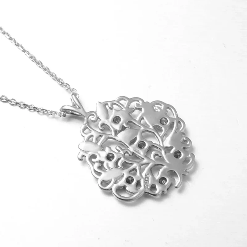 Collier Arbre de Vie et Pierre