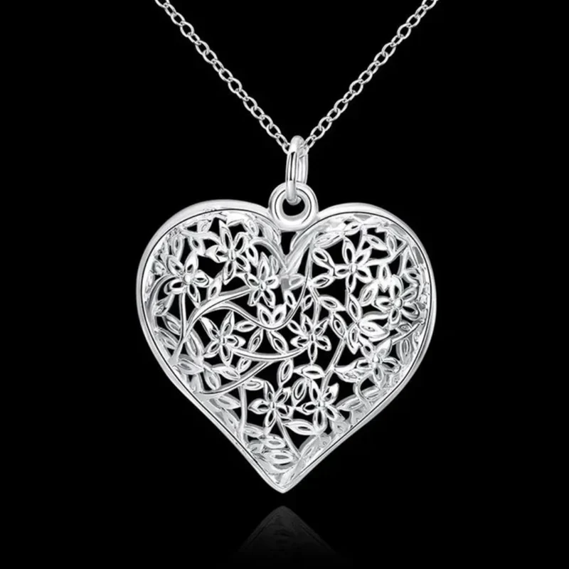 Collier Arbre de Vie Or Blanc