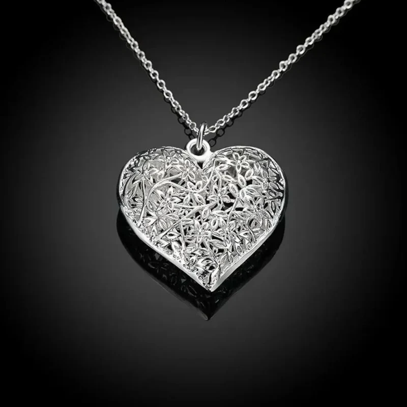 Collier Arbre de Vie Or Blanc