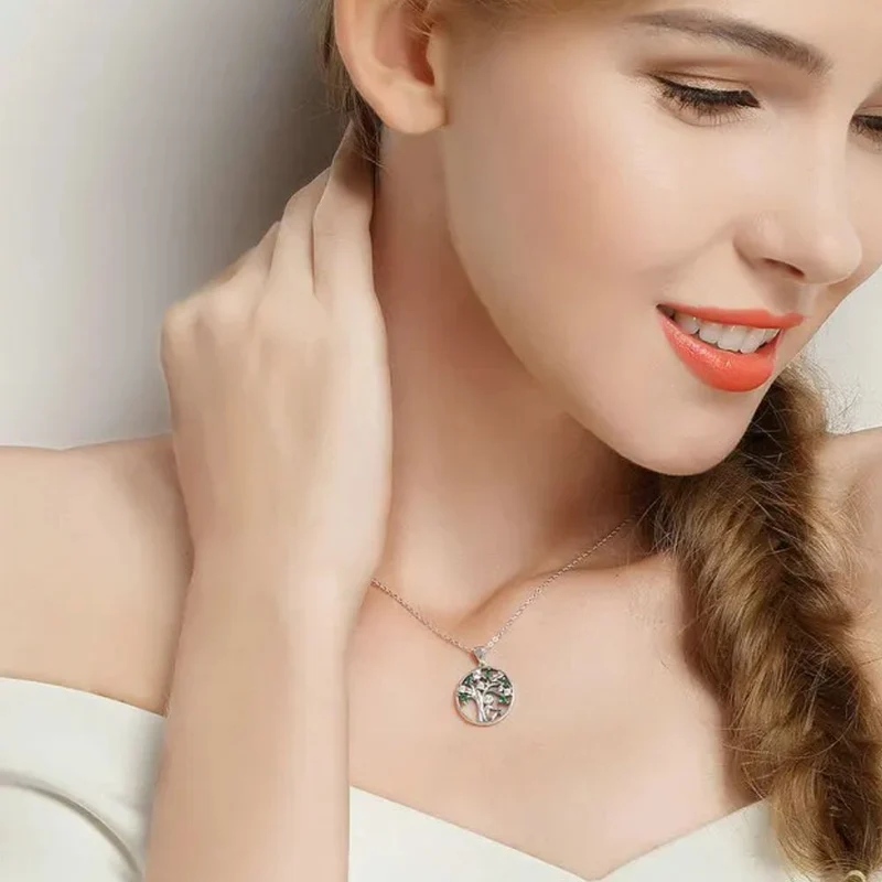 Collier Arbre de Vie Argent Massif