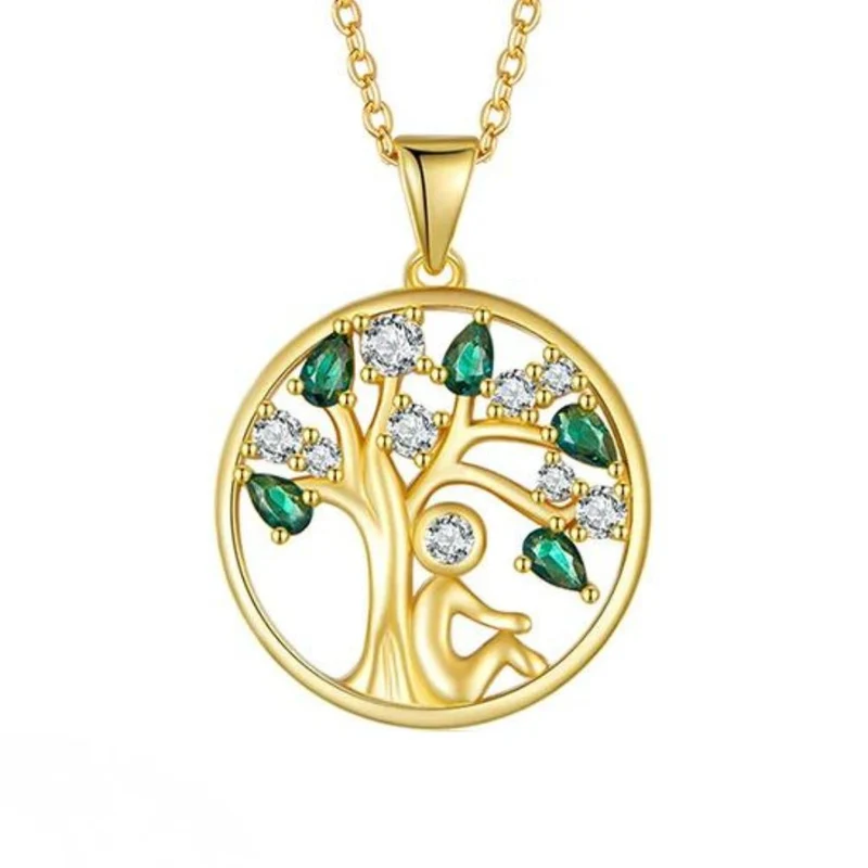 Collier Arbre de Vie Argent Massif