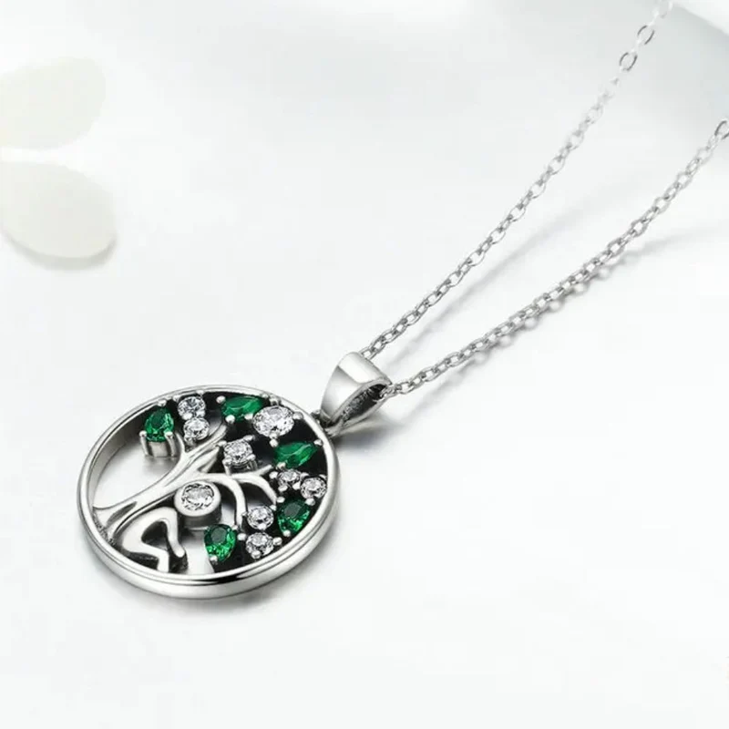 Collier Arbre de Vie Argent Massif
