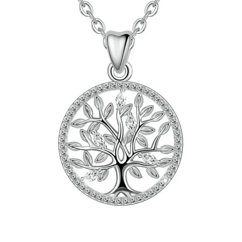 Collier Arbre de Vie Argent Femme