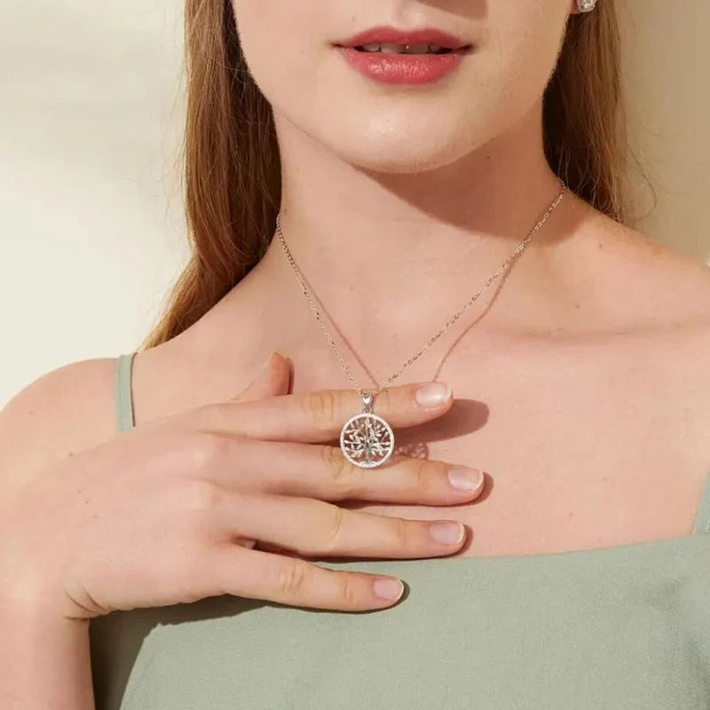 Collier Arbre de Vie Argent Femme