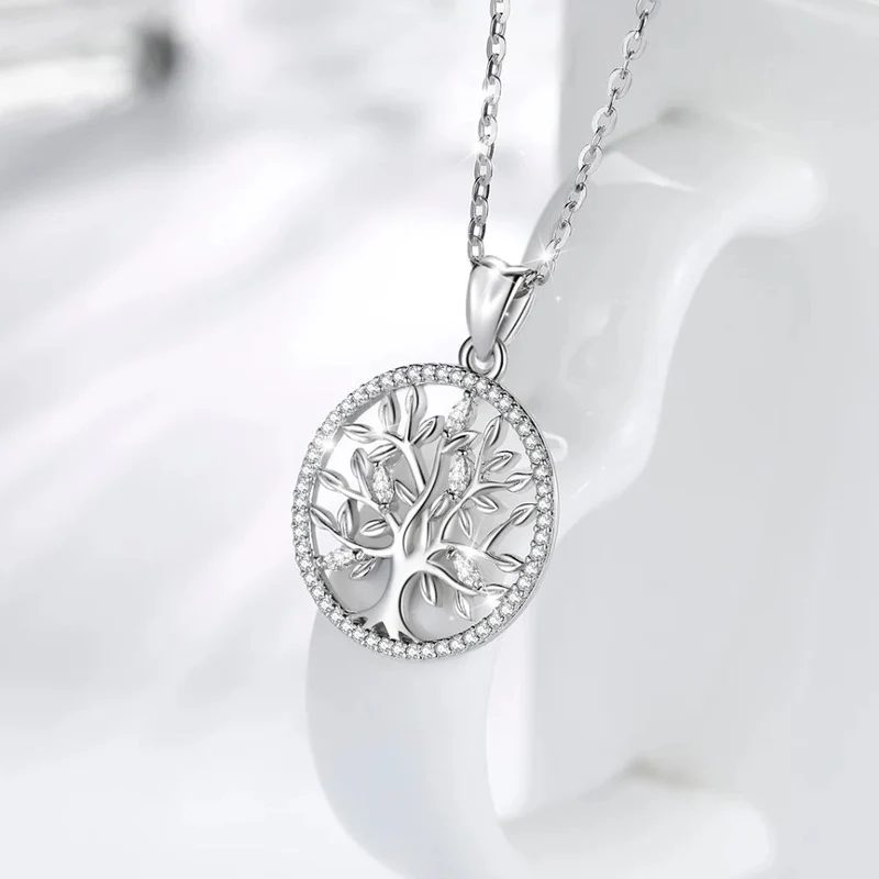 Collier Arbre de Vie Argent Femme
