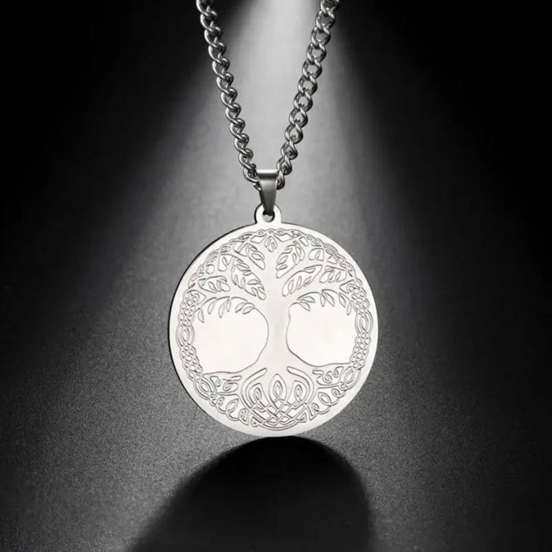 Collier Arbre de Vie Gravé