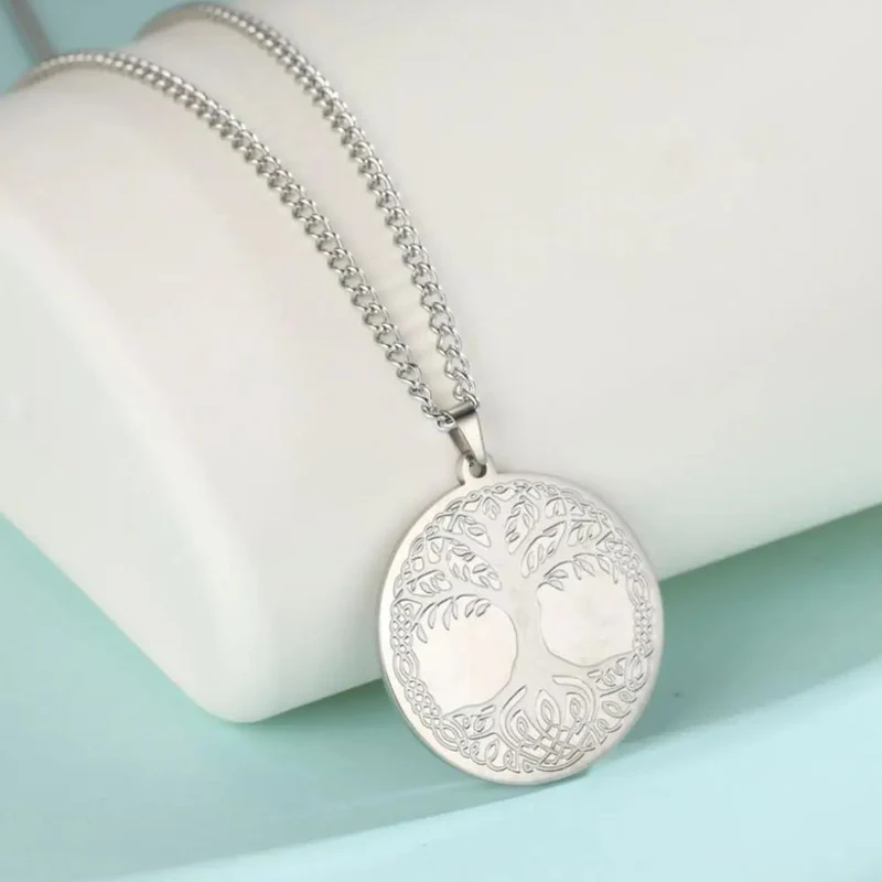 Collier Arbre de Vie Gravé