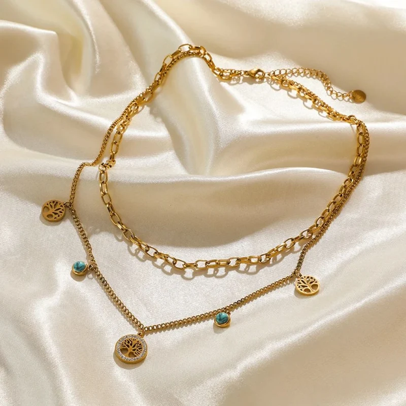 Collier Arbre de Vie Chaine