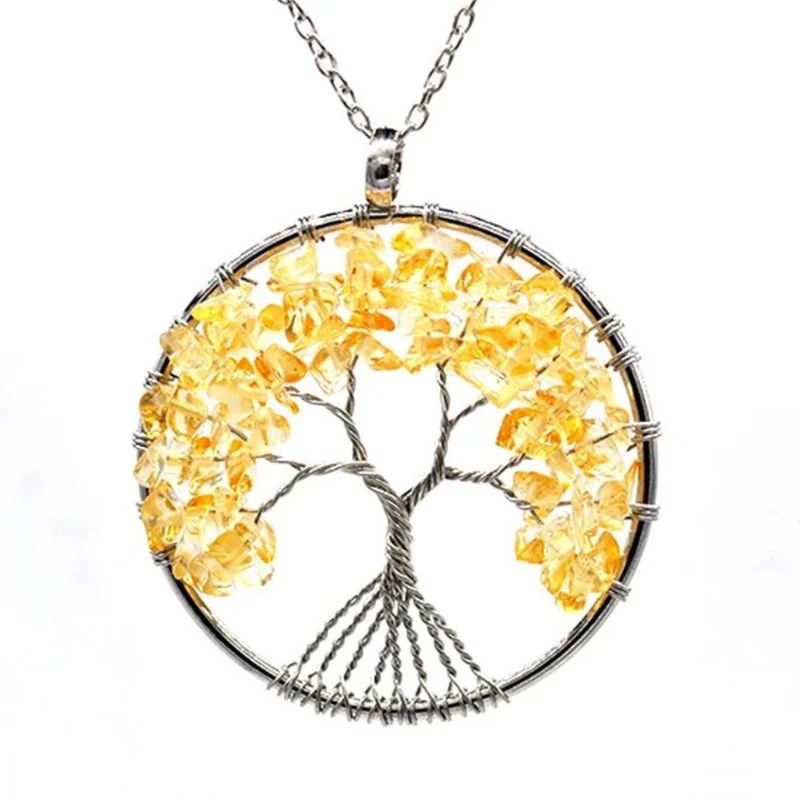Collier Arbre de Vie Couleur