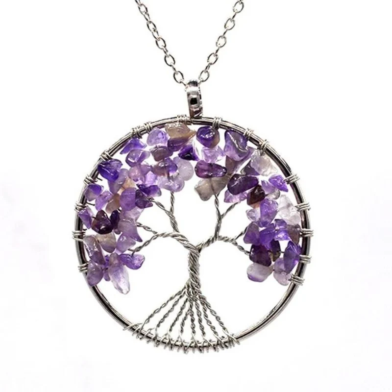 Collier Arbre de Vie Couleur