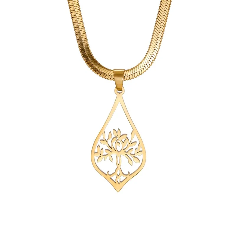 Collier Arbre de Vie Goutte