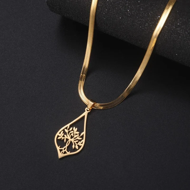 Collier Arbre de Vie Goutte
