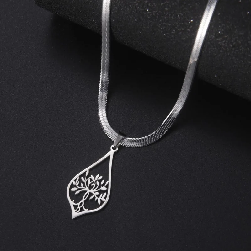 Collier Arbre de Vie Goutte