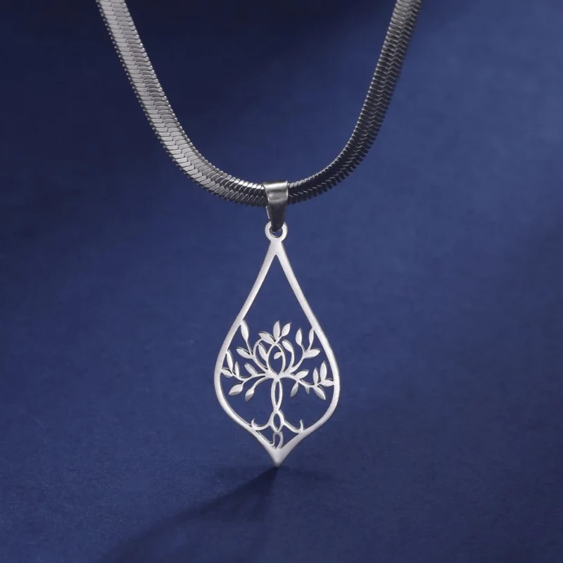 Collier Arbre de Vie Goutte