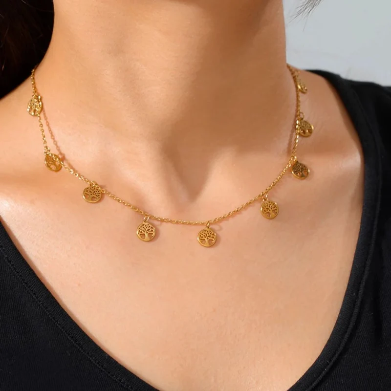 Collier Arbre de Vie Multiple