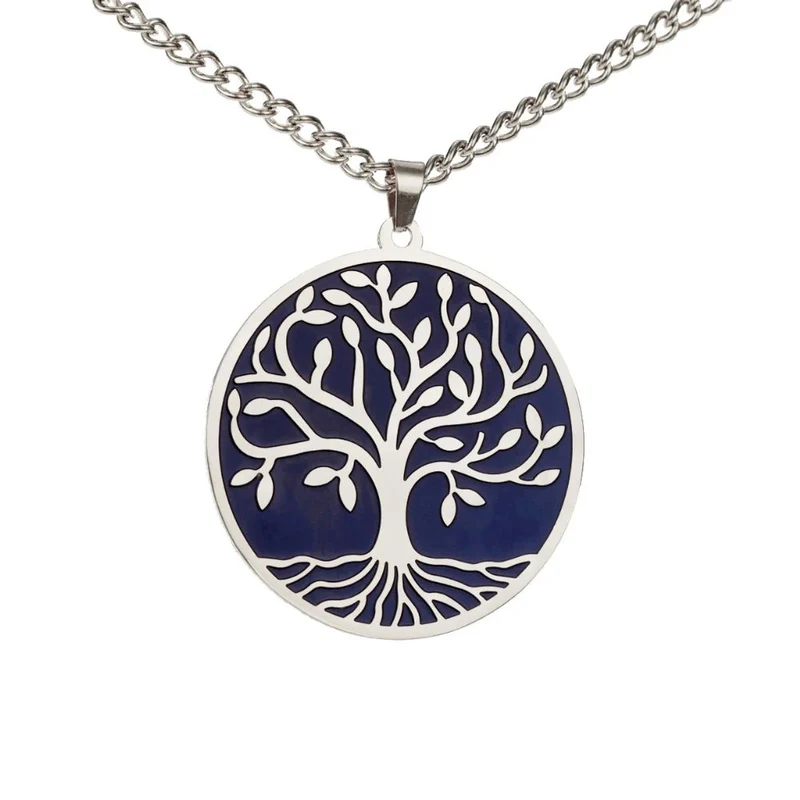 Collier Arbre de Vie Noir