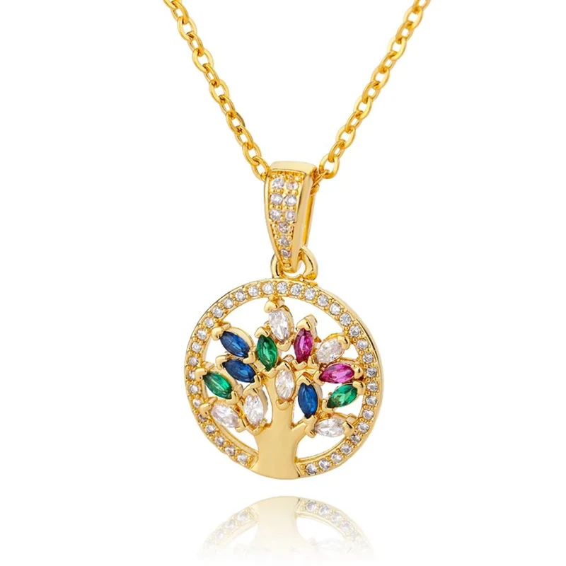 Collier Arbre de Vie Ambre