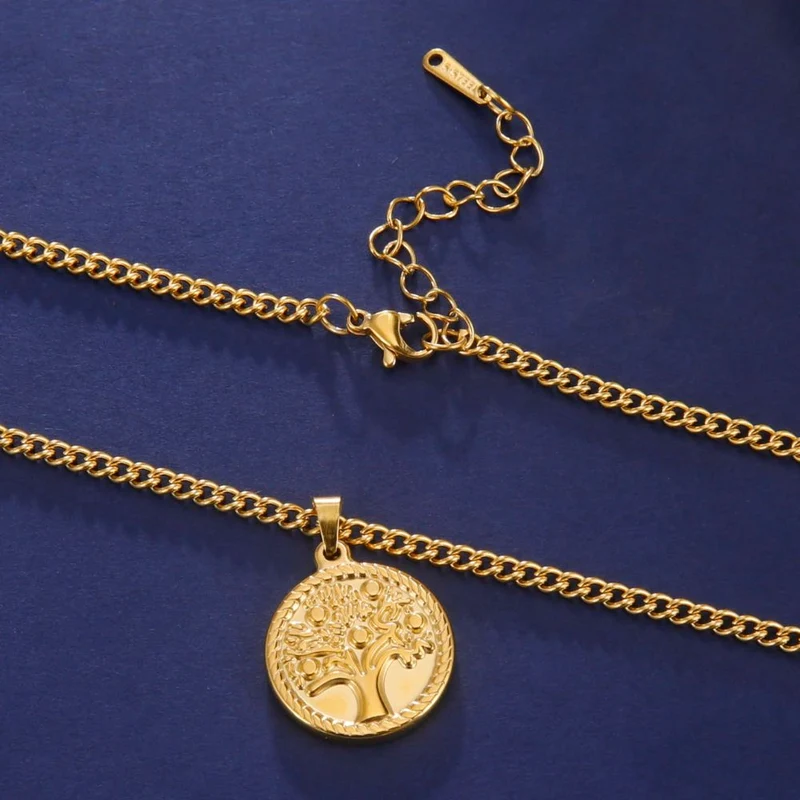 Collier Arbre de Vie Médaille