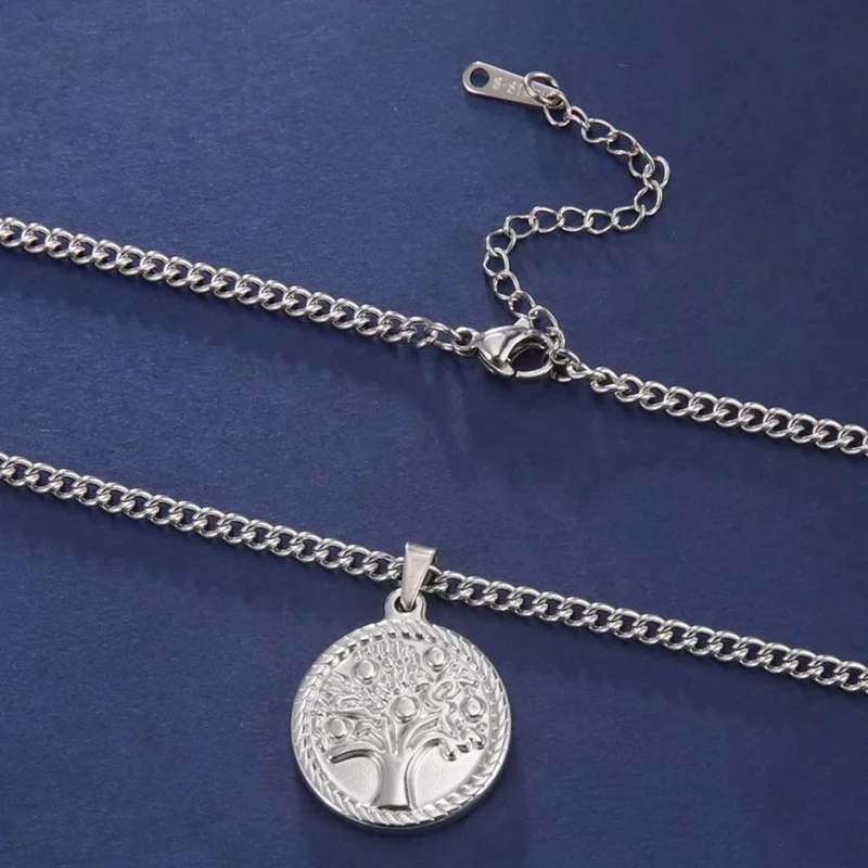 Collier Arbre de Vie Médaille