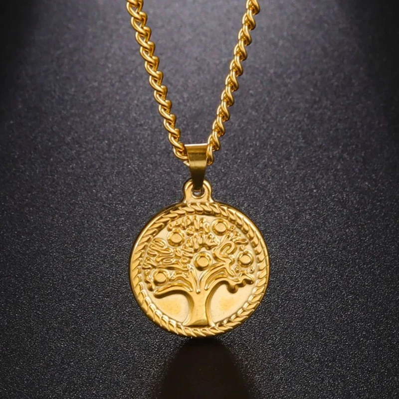 Collier Arbre de Vie Médaille