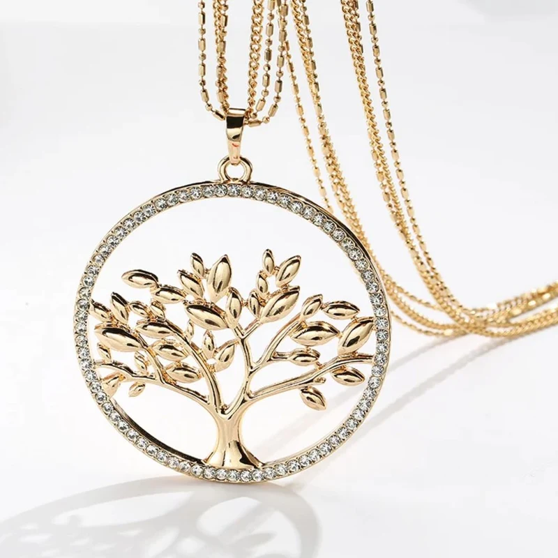 Collier Arbre de Vie Diamant