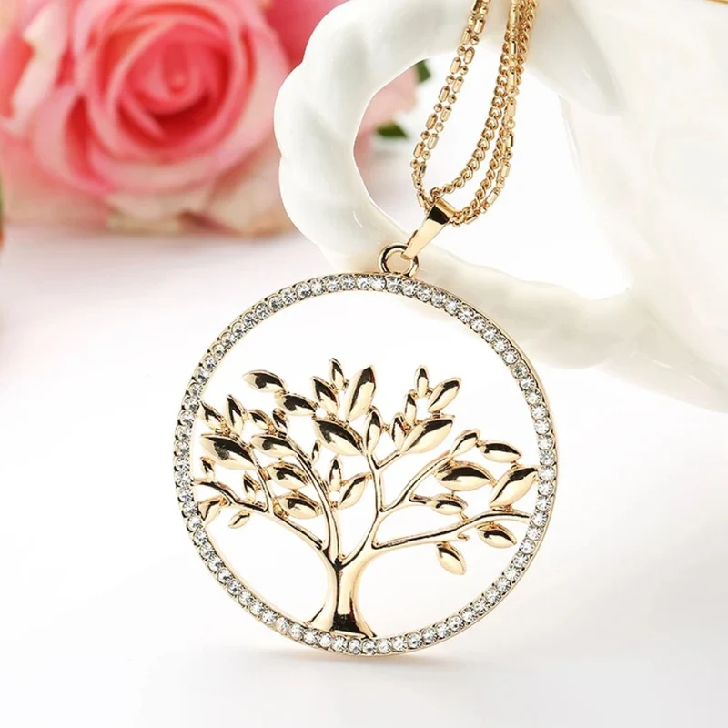 Collier Arbre de Vie Diamant