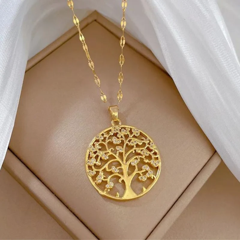 Collier Arbre de Vie Or Jaune
