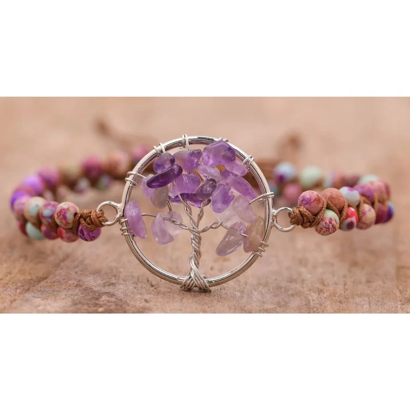 Bracelet Arbre de Vie Macramé
