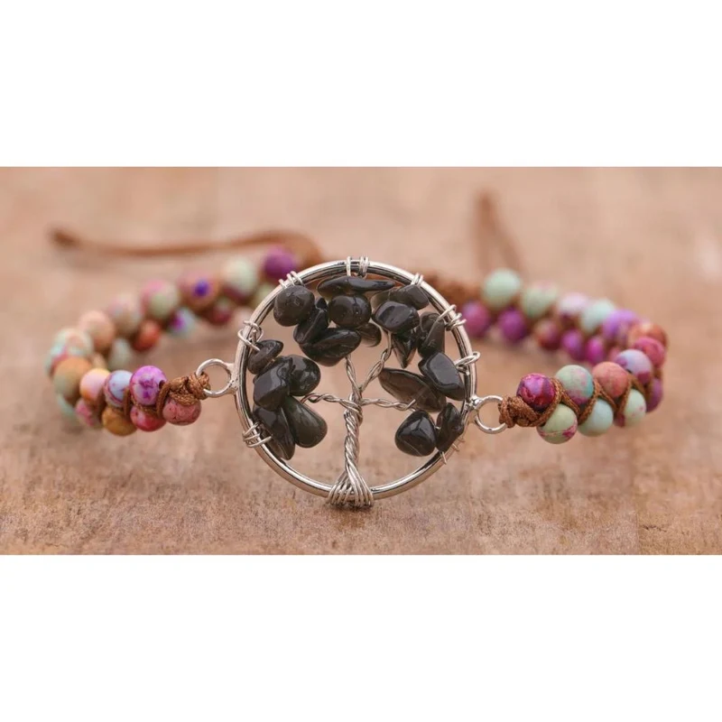 Bracelet Arbre de Vie Macramé