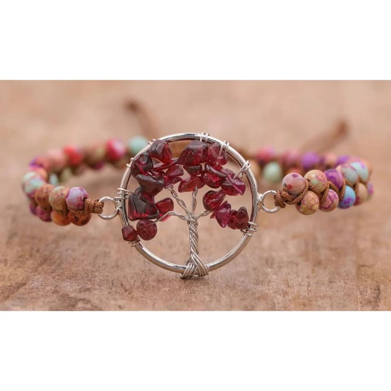 Bracelet Arbre de Vie Macramé