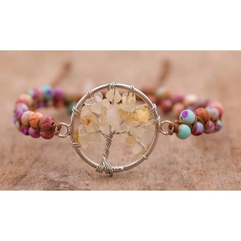 Bracelet Arbre de Vie Macramé