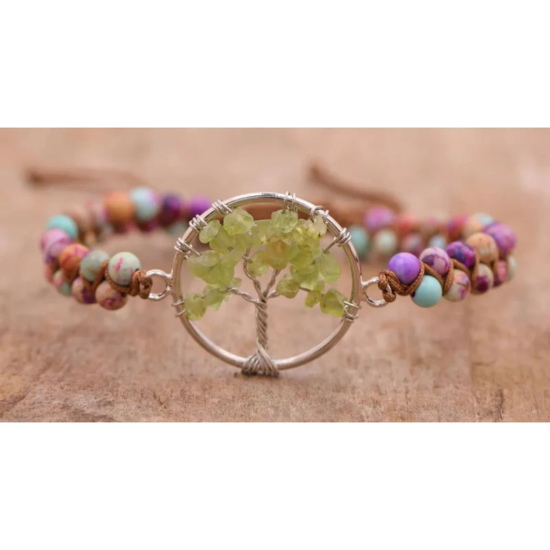 Bracelet Arbre de Vie Macramé