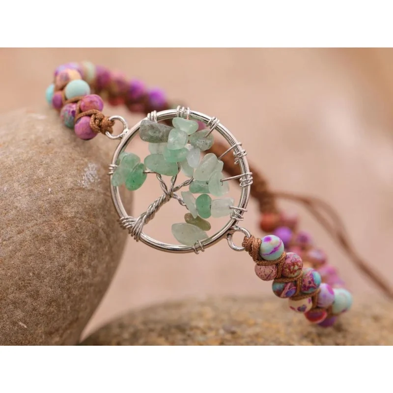 Bracelet Arbre de Vie Macramé