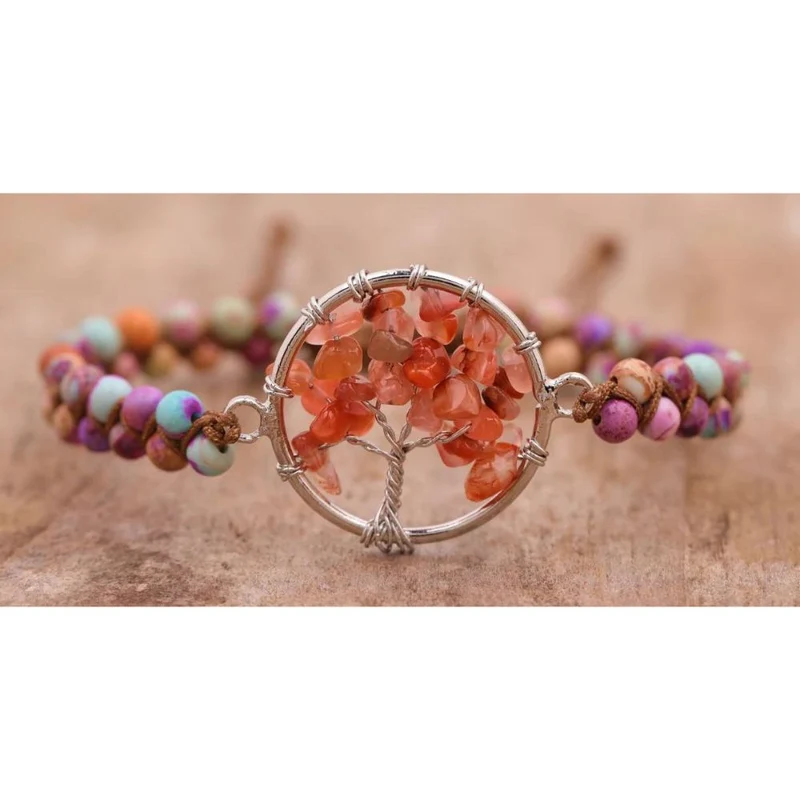 Bracelet Arbre de Vie Macramé
