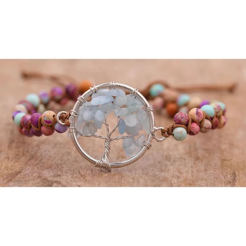 Bracelet Arbre de Vie Macramé
