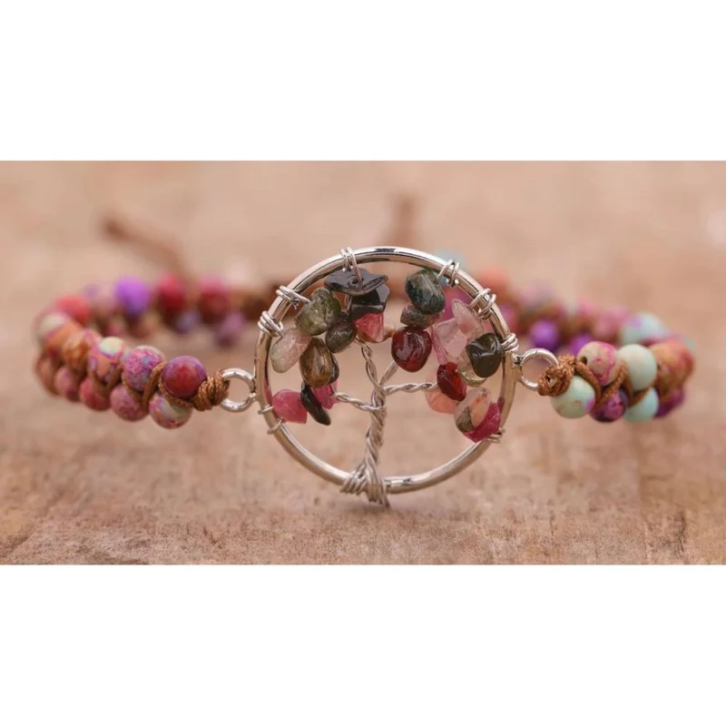 Bracelet Arbre de Vie Macramé