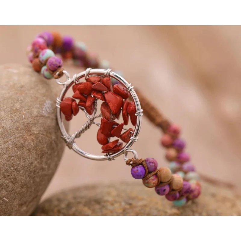 Bracelet Arbre de Vie Macramé