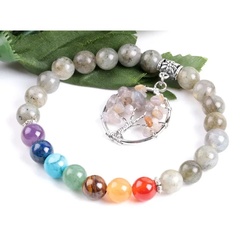 Bracelet Arbre de Vie Chakras