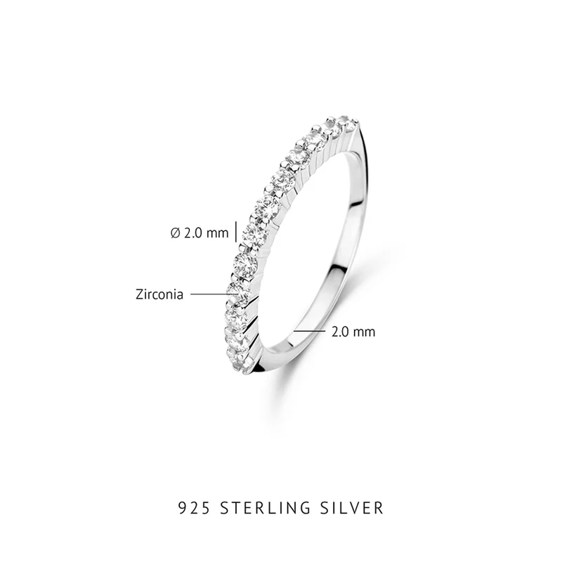 Parte Di Me Santa Maria Bague Argent PDM33031-60