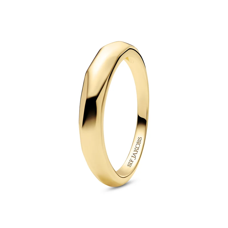 Sif Jakobs Gold Plated Roccia Ring SJ-R2724-YG-50