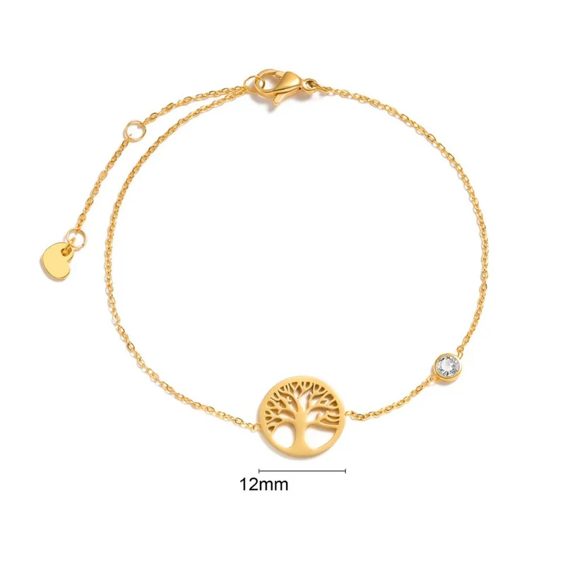Bracelet Arbre de Vie Or 18 Carats