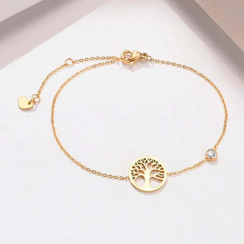 Bracelet Arbre de Vie Or 18 Carats